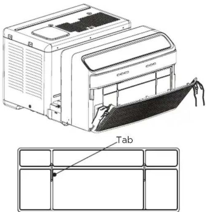 FRIGIDAIRE GHWQ085WD1 - Dust Filter Cleaning - 1