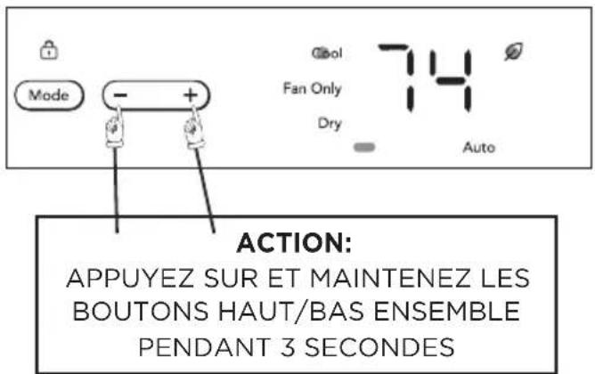 FRIGIDAIRE GHWQ085WD1 - FONCTION DE VEILLE : - 3