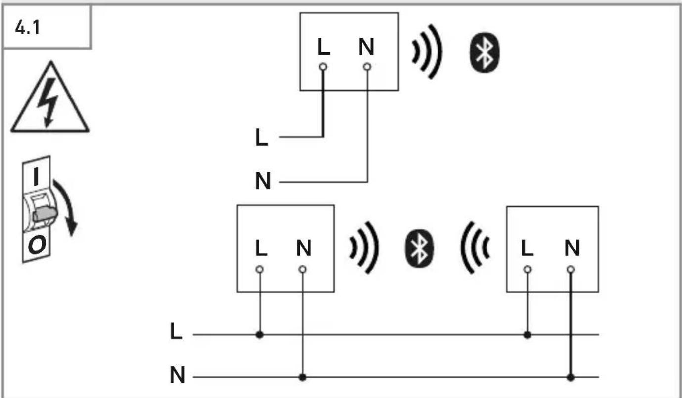 STEINEL RS PRO DL 150 SC - Schéma des connexions - 1