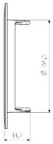 STEINEL RS PRO DL 150 SC - 可选配件的尺寸 - 2