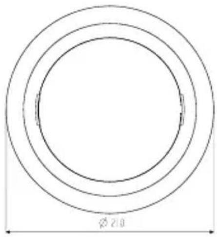 STEINEL RS PRO DL 200 SC - Adapter ring DL 150 SC - 1