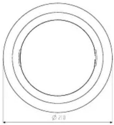 STEINEL RS PRO DL 200 SC - Adapter ring DL 150 SC - 1