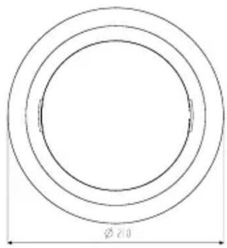 STEINEL RS PRO DL 200 SC - Adapter ring DL 150 SC - 1