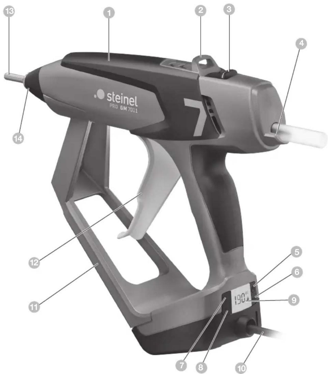 STEINEL GlueMatic 7011 - Schützen Sie sich vor elektrischem Schlag. - 2