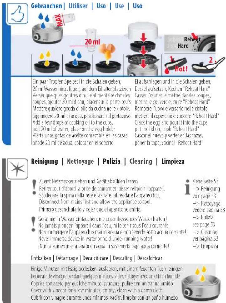 TRISA Vario Eggs - Safety instructions - 1