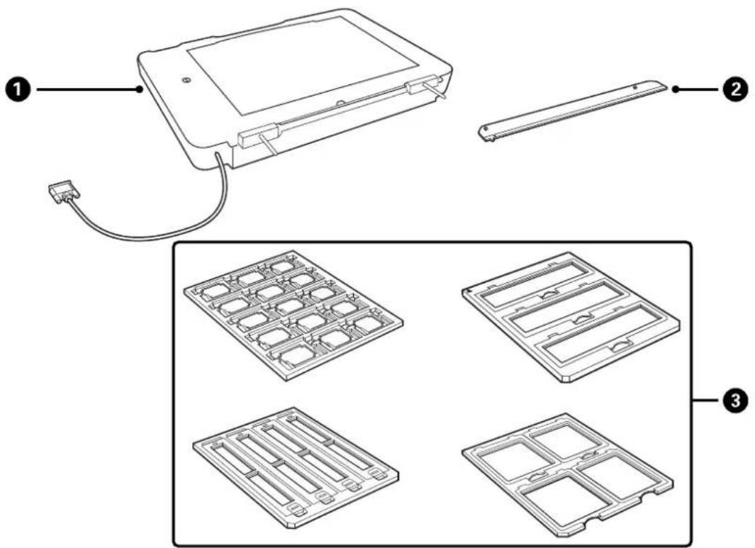 EPSON Expression 13000XL - Déballage de l'unité pour transparents - 1