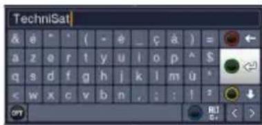 TECHNISAT Techniline 32 ISI 2 - Virtual keyboard - 2