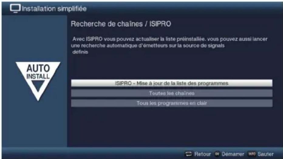 TECHNISAT Techniline 32 ISI 2 - Recherche de chaînes / ISIPROur DVB-S - 1