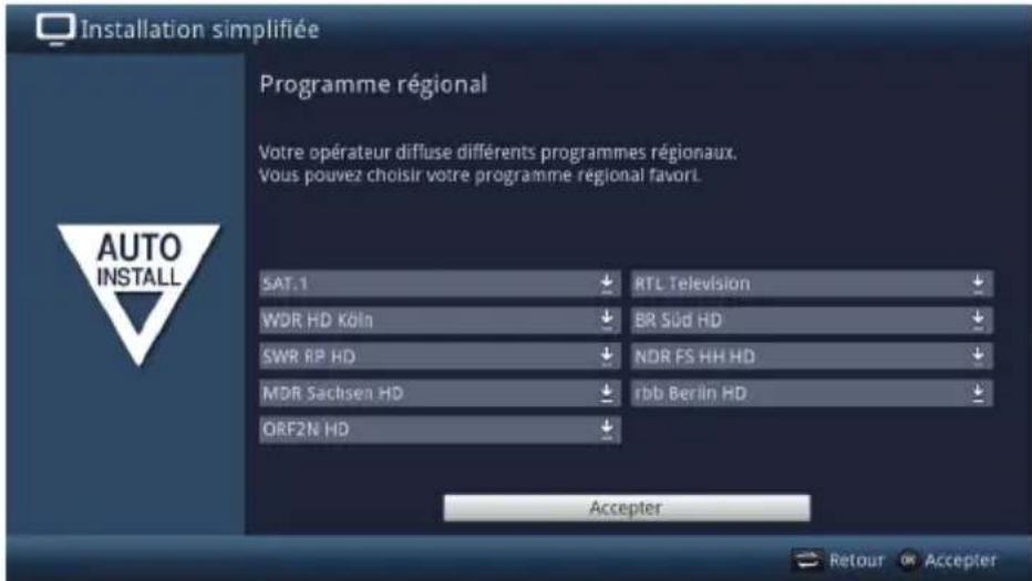 TECHNISAT Techniline 32 ISI 2 - Programmes régionales - 1