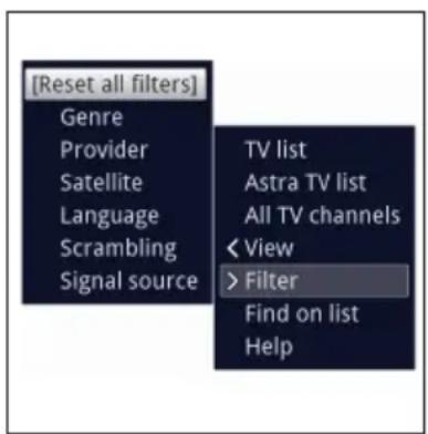 TECHNISAT Techniline 32 ISI 2 - Selecting a regional channel - 1