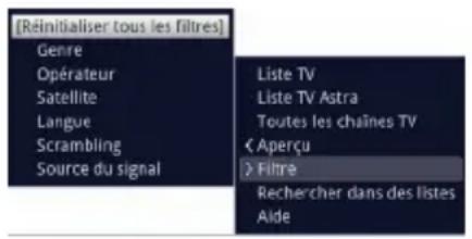 TECHNISAT Techniline 32 ISI 2 - Sélection d'options - 2