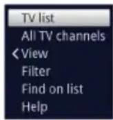 TECHNISAT Techniline 32 ISI 2 - Option selection - 1