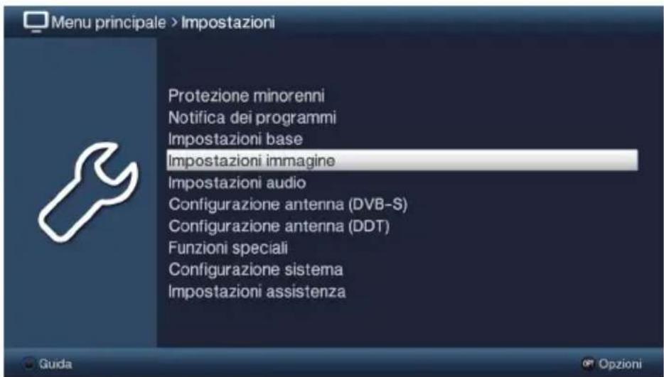 TECHNISAT Techniline 32 ISI 2 - Accesso al menu principale e navigazione nei menu / nelle funzioni - 4