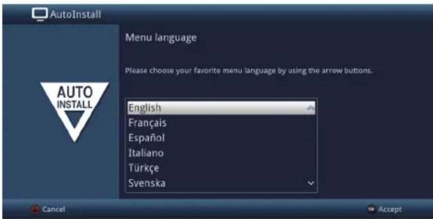 TECHNISAT Techniline 32 ISI 2 - Operating language - 1