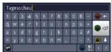 TECHNISAT Techniline 32 ISI 2 - Virtual keyboard - 2