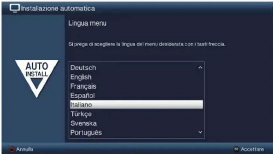 TECHNISAT Techniline 32 ISI 2 - Lingua di sistema - 1