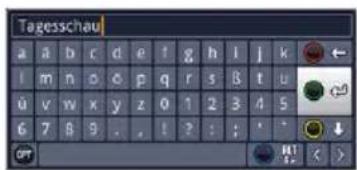 TECHNISAT Techniline 32 ISI 2 - Virtual keyboard - 1