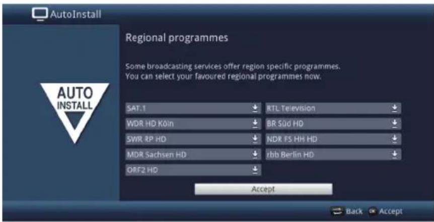 TECHNISAT Techniline 32 ISI 2 - Regional channels - 1