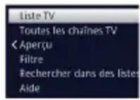 TECHNISAT Techniline 43 ISI - Sélection d'option - 1
