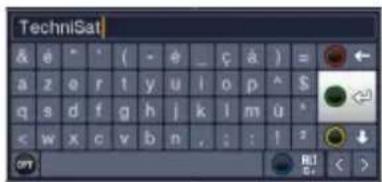 TechniSat & e * ( - e _ ç à ) = a z e r t y u i o p ^ S q s d f g h j k l m ú * < w x c v b n . : : ! ? ALT G
