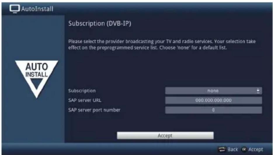 TECHNISAT Techniline 43 ISI - IPTV provider - 1