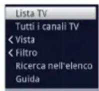 TECHNISAT Techniline 43 ISI - Selezione opzioni - 1
