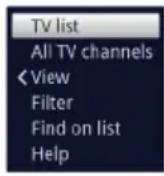 TECHNISAT Techniline 43 ISI - Option selection - 1