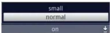 small normal on