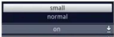 small normal on