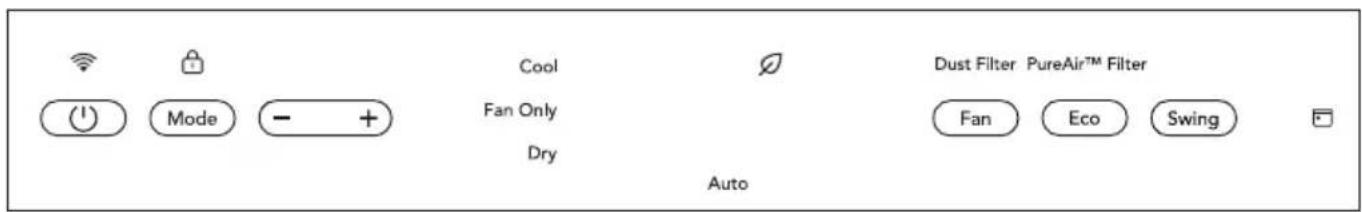 FRIGIDAIRE GHWQ105WD1 - SLEEP FEATURE: - 1