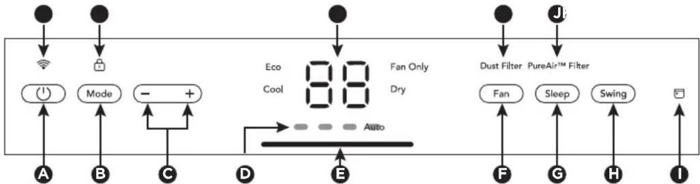 FRIGIDAIRE GHWQ105WD1 - ELECTRONIC CONTROL - 1