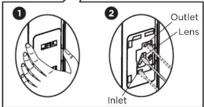 FRIGIDAIRE GHWQ105WD1 - Cleaning of Air Quality Sensor - 2