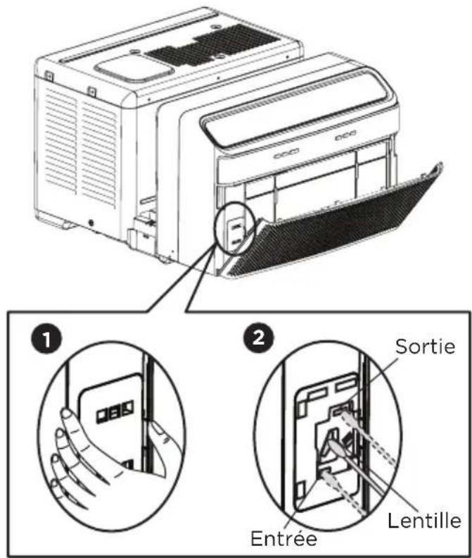 FRIGIDAIRE GHWQ105WD1 - Nettoyage du capteur de qualité de l'air - 1