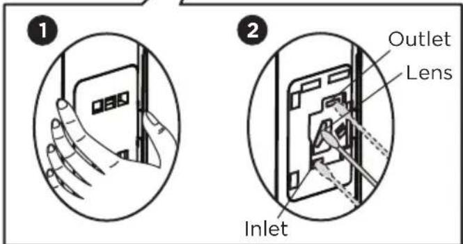 FRIGIDAIRE GHWQ105WD1 - Cleaning of Air Quality Sensor - 2