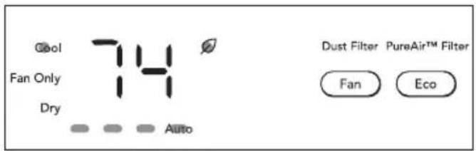 FRIGIDAIRE GHWQ105WD1 - YOU WILL SEE: COOL FEATURE: - 1