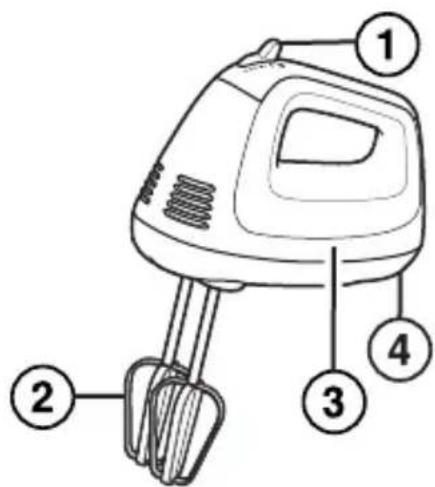 PROCTOR SILEX 62511 - Parts and Features - 1