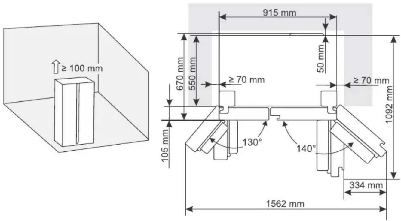 GORENJE NRR9185EAXLWD - Installationdel'appareil - 1