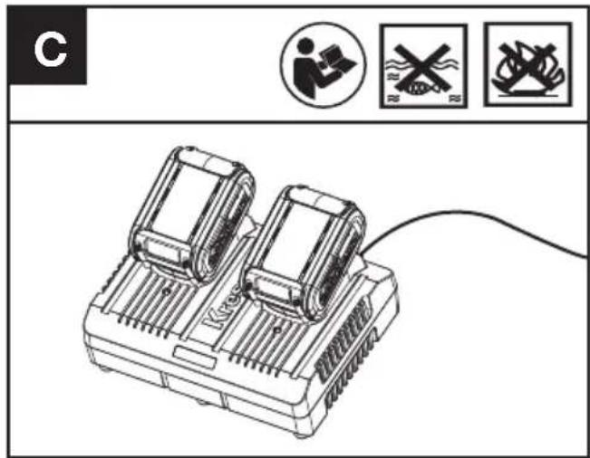 KRESS KG285.9 - MONTERING & HANTERING BEFORE USING YOUR CORDLESS HEDGETRIMMER - 4
