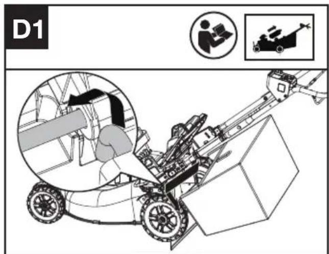 KRESS KC711.9 - Fastening the lower handle. (Optional fastening if required) (See Fig. A3) - 6