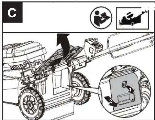 KRESS KC711.9 - Fastening the lower handle. (Optional fastening if required) (See Fig. A3) - 5