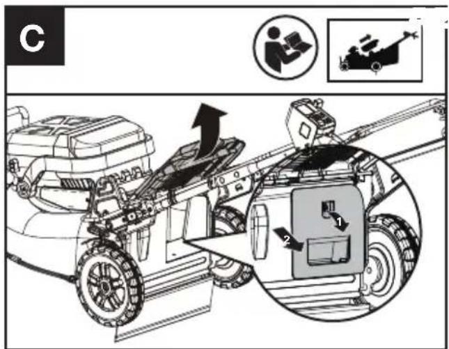 KRESS KC711.9 - Controllare lo stato di carica della batteria e caricare il pacco batteria. - 1