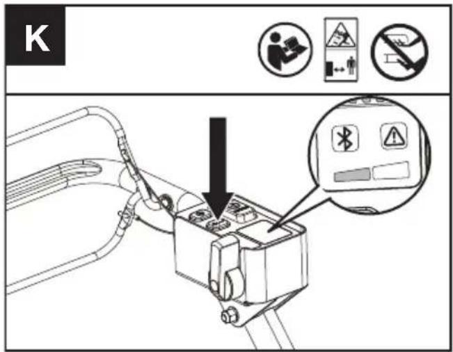 KRESS KC711.9 - Selecting cutting speed (See Fig. K) - 1