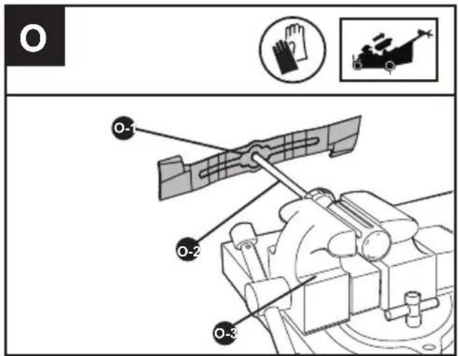 KRESS KC711.9 - BLADE BALANCING (SEE FIG. O) - 1