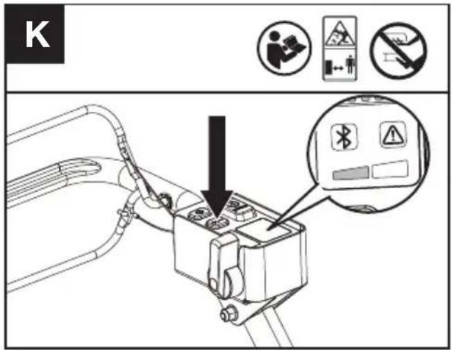 KRESS KC711.9 - Selezione della velocità di taglio (vedere Fig. K) - 1
