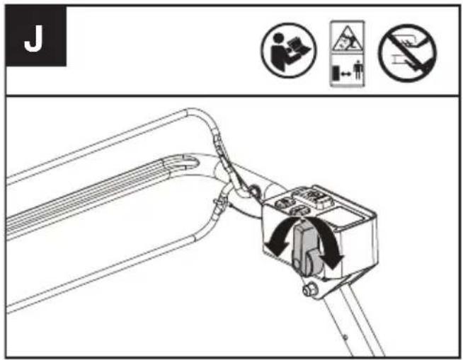 KRESS KC711.9 - Operating the self-propel system (See Fig. I) - 2