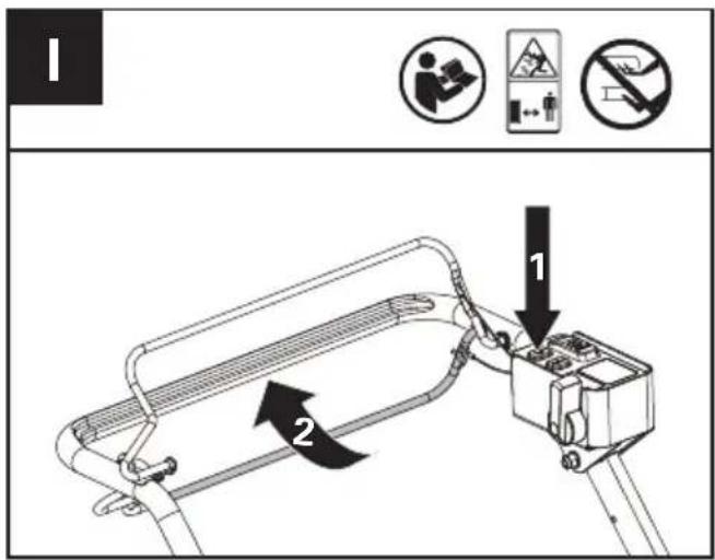 KRESS KC711.9 - Funzionamento del sistema di trazione (vedere la Fig. I) - 1