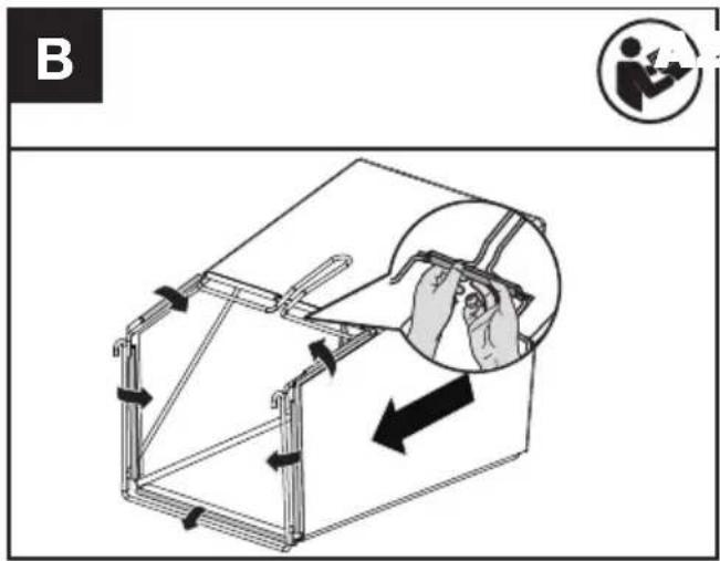 KRESS KC711.9 - Fastening the lower handle. (Optional fastening if required) (See Fig. A3) - 4