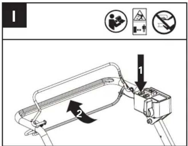 KRESS KC711.9 - Operating the self-propel system (See Fig. I) - 1