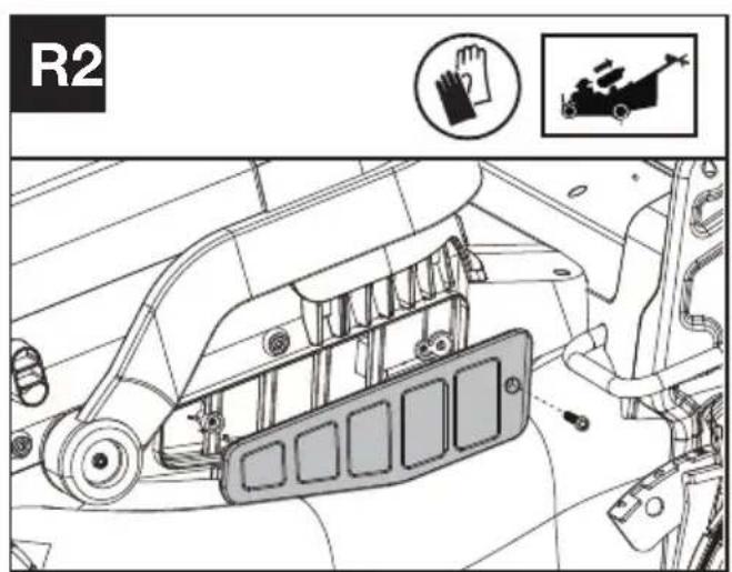 KRESS KC711.9 - Nettoyage du filtre à air (voir Fig. R1, R2) - 2
