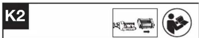 KRESS KG161.9 - Winding the line (See Fig. J1, J2) - 5